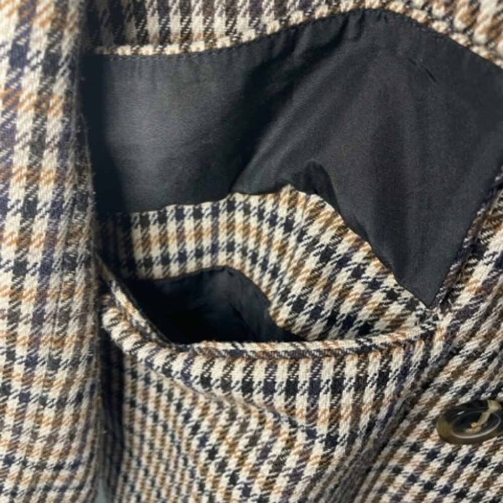 Women’s Oversized Houndstooth Patterned Blazer - image 3